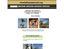Tablet Screenshot of charlotteoutdoorart.org